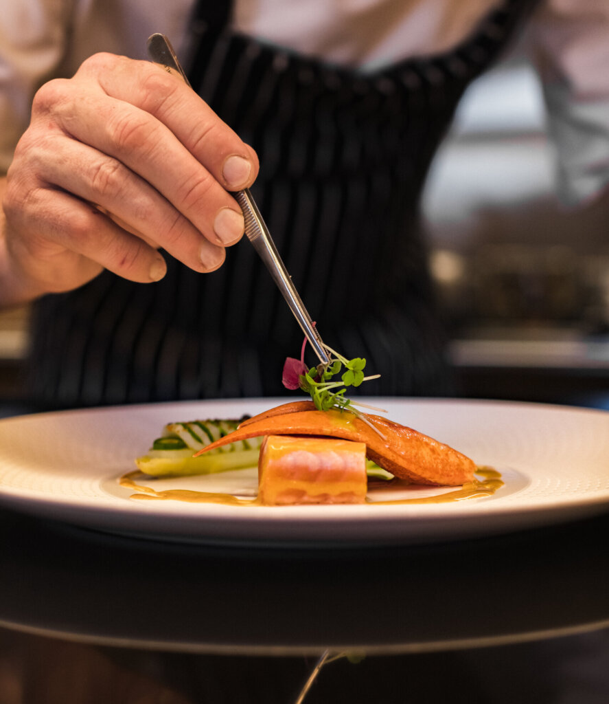 chef preparing food