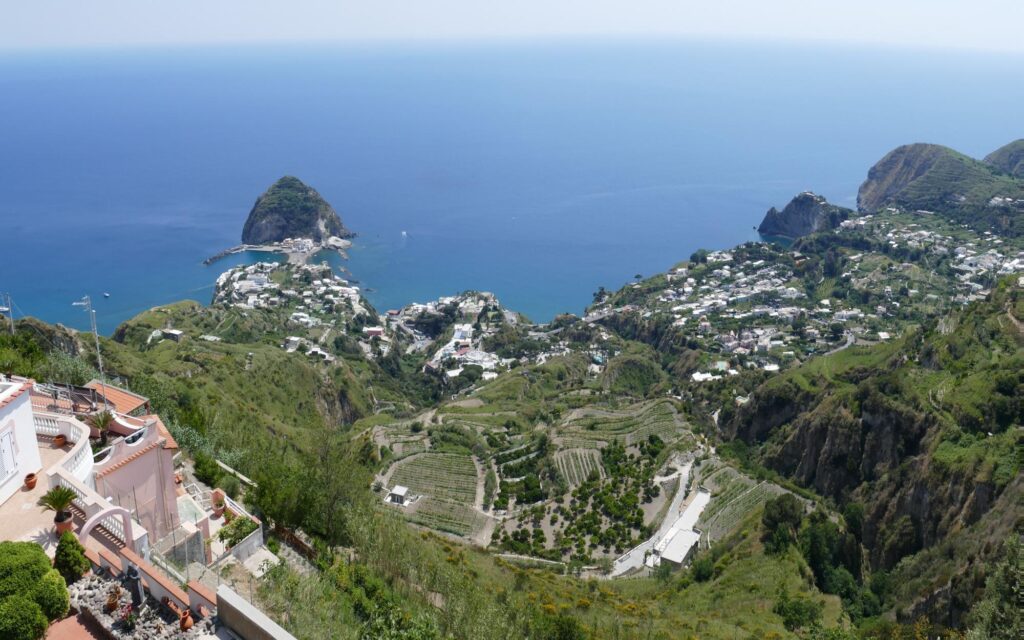 Ischia coastline