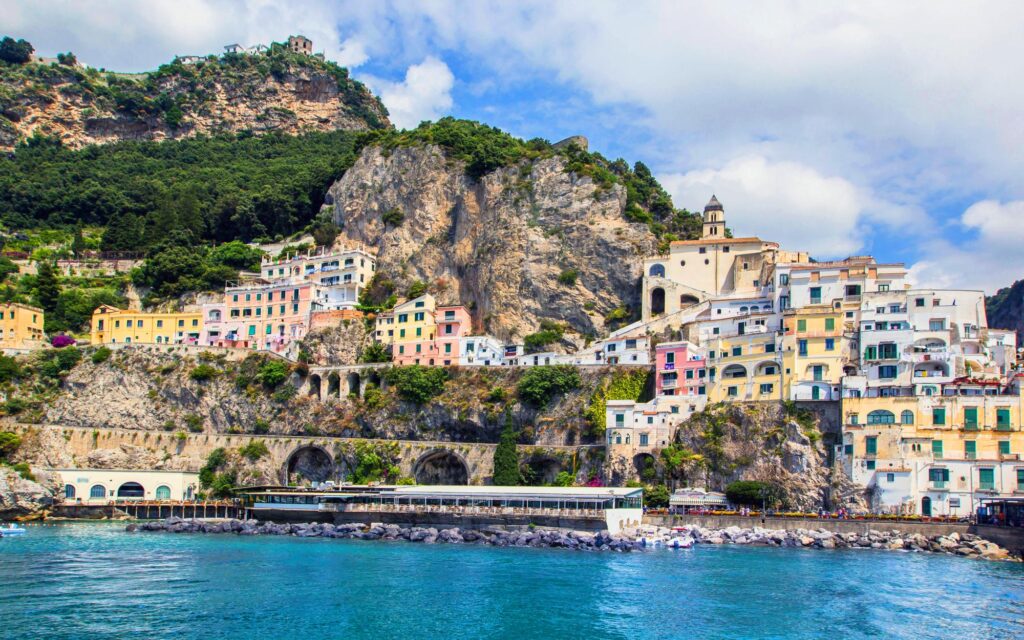 Amalfi from the water