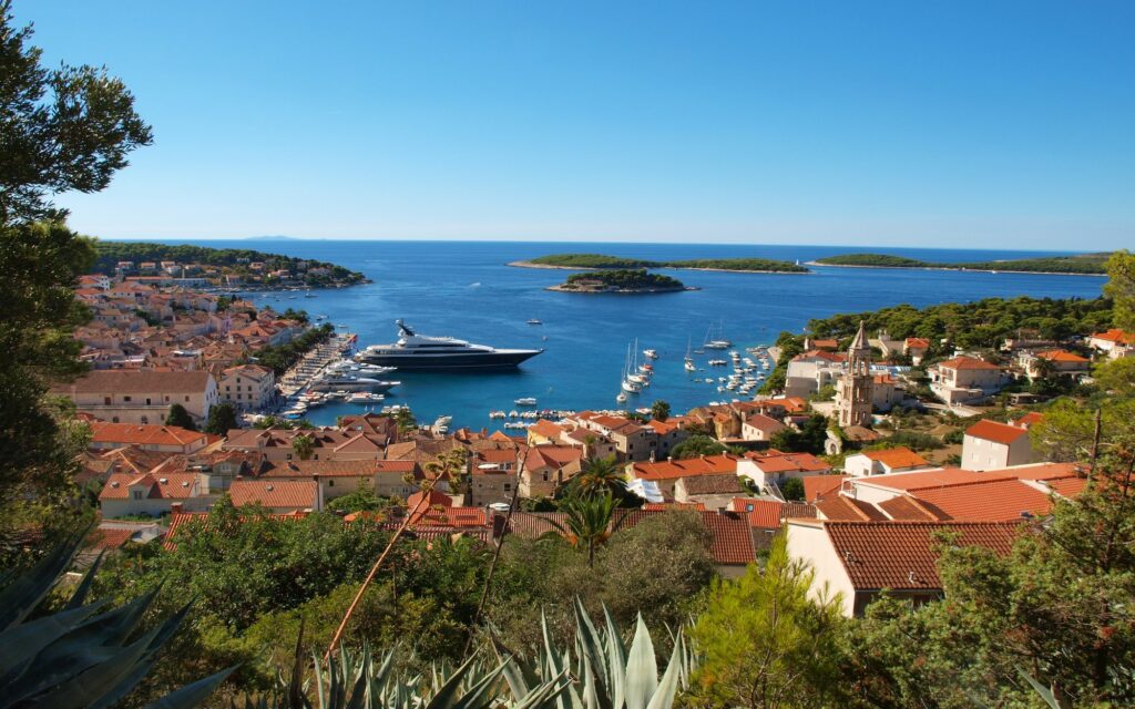 Yachts in Croatia