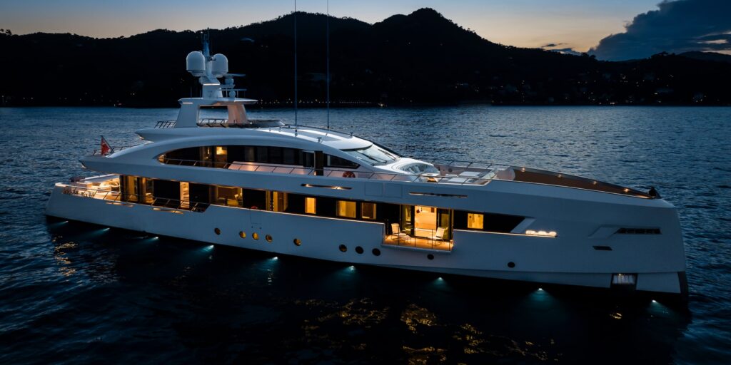 Milele yacht exterior