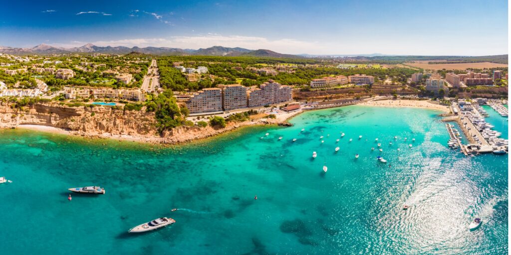 Palma International Boat Show Drone image