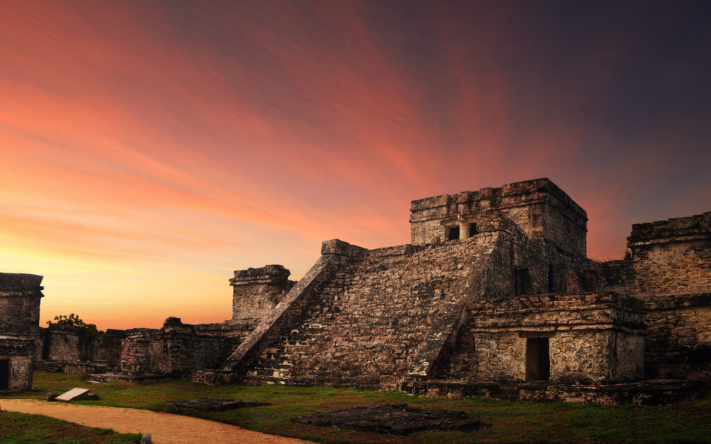 Ancient Mexican structure