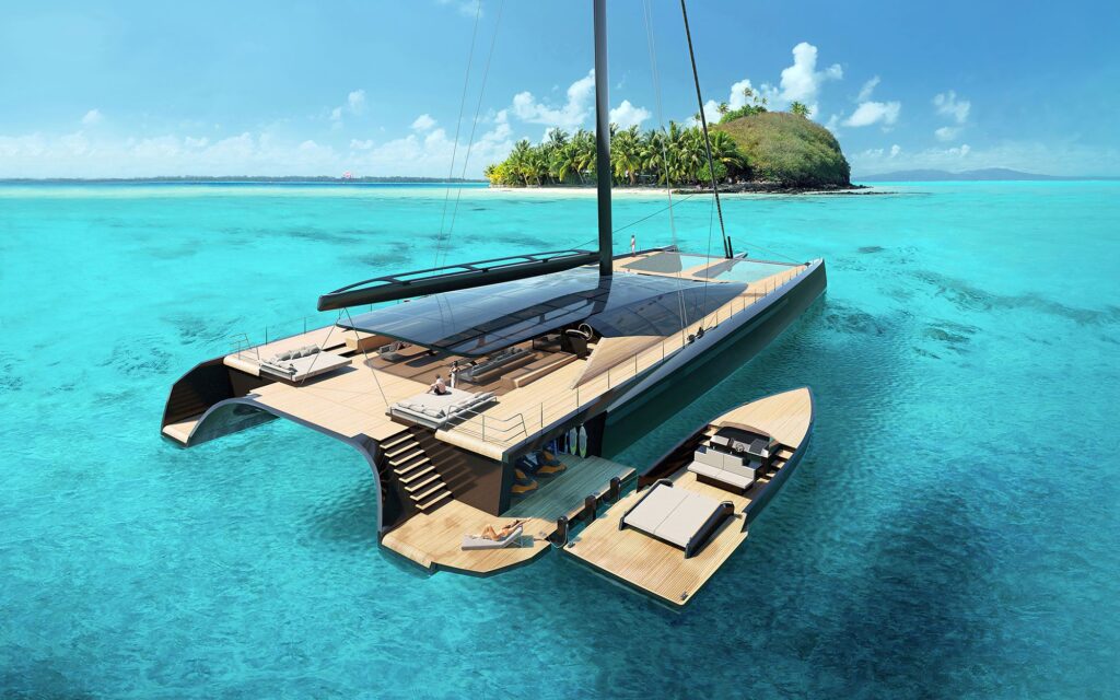 BLACKCAT 50 performance sailing catamaran concept